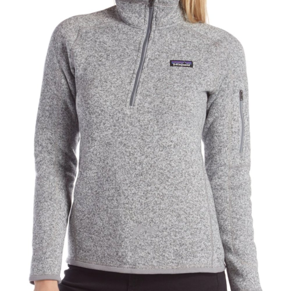 Patagonia Better Sweater Grey Quarter Zip